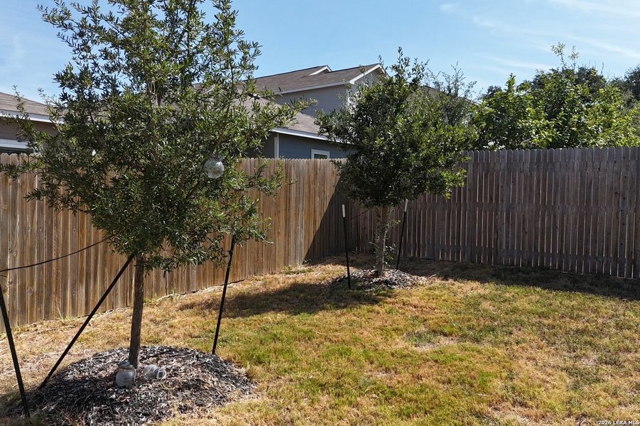 Exterior details and patio area of a home in Thomas Pond, San Antonio (Image 3).
