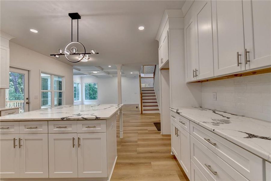 Furnished interior view inside a new home in , Gainesville (Image 13).