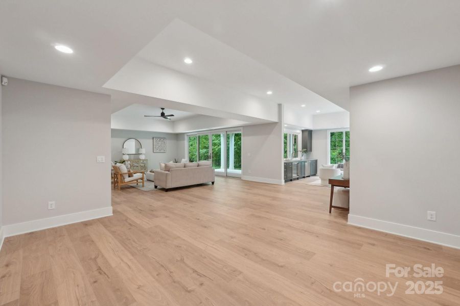 Spacious, unfurnished interior of a new home in Cardinal Crest, Weddington (Image 21).