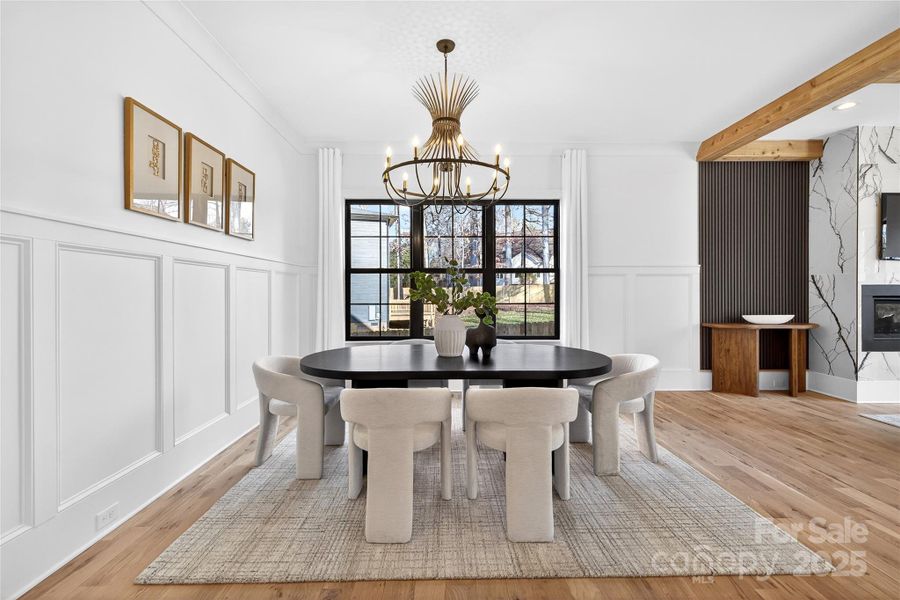 Furnished interior view inside a new home in , Charlotte (Image 13).