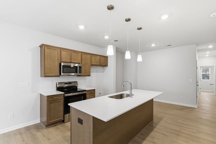 Furnished interior view inside a new home in Lakeview Village, Charlotte (Image 8).