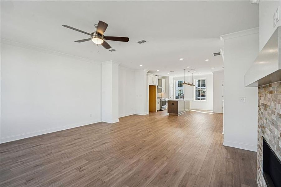 Spacious, unfurnished interior of a new home in , Buford (Image 23). Spacious, unfurnished interior of a new home in , Buford (Image 23).