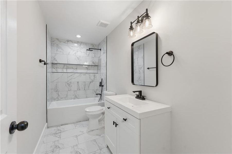 Furnished interior view inside a new home in , Mableton (Image 3).