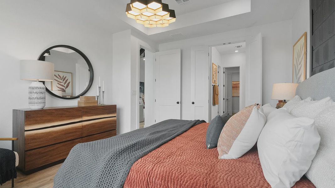 Furnished interior view inside a new home in Nolina, Georgetown (Image 26).