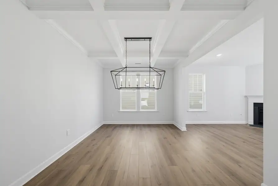 Spacious, unfurnished interior of a new home in Sweetbrier, Durham (Image 20).