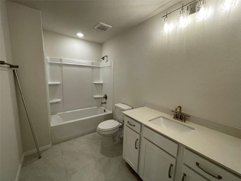 Furnished interior view inside a new home in Covered Bridge, Hutto (Image 7). Furnished interior view inside a new home in Covered Bridge, Hutto (Image 7).