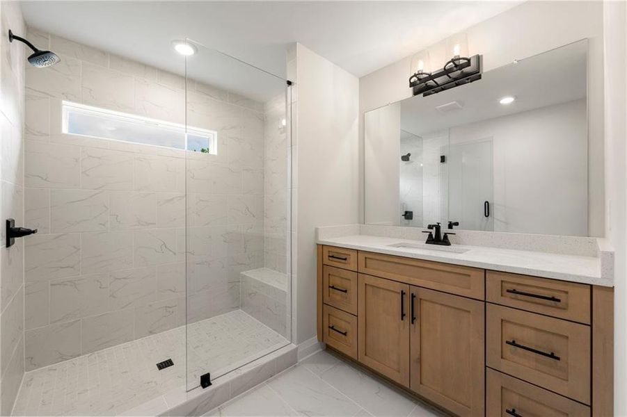 Furnished interior view inside a new home in , Canton (Image 17).