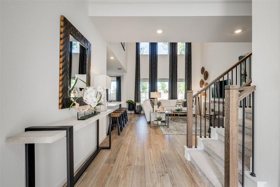 Furnished interior view inside a new home in Anniston, Katy (Image 35).
