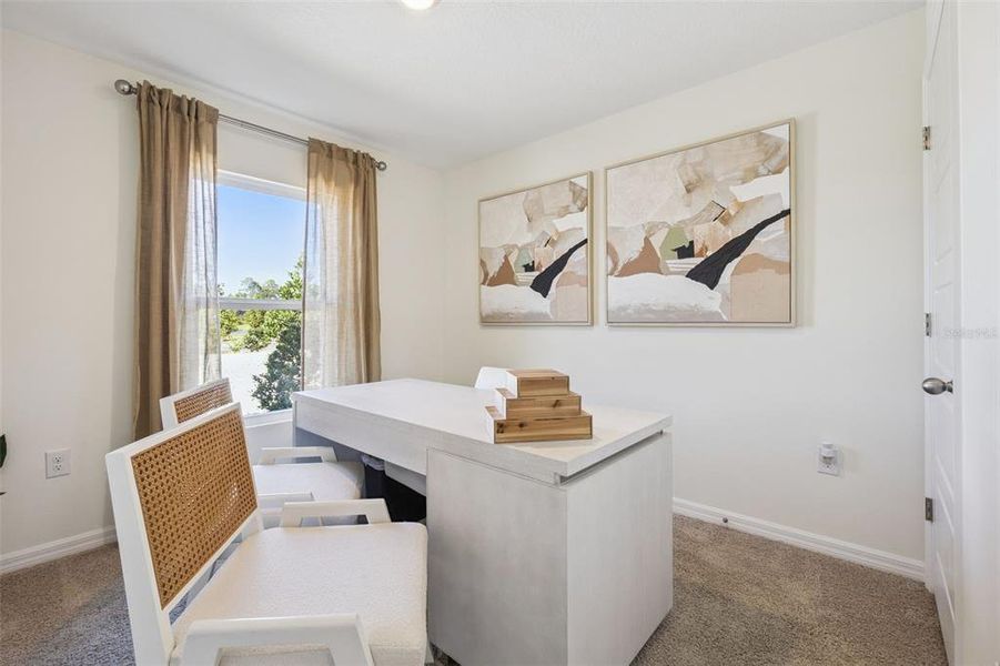 Furnished interior view inside a new home in Hamilton Bluff, Haines City (Image 18).