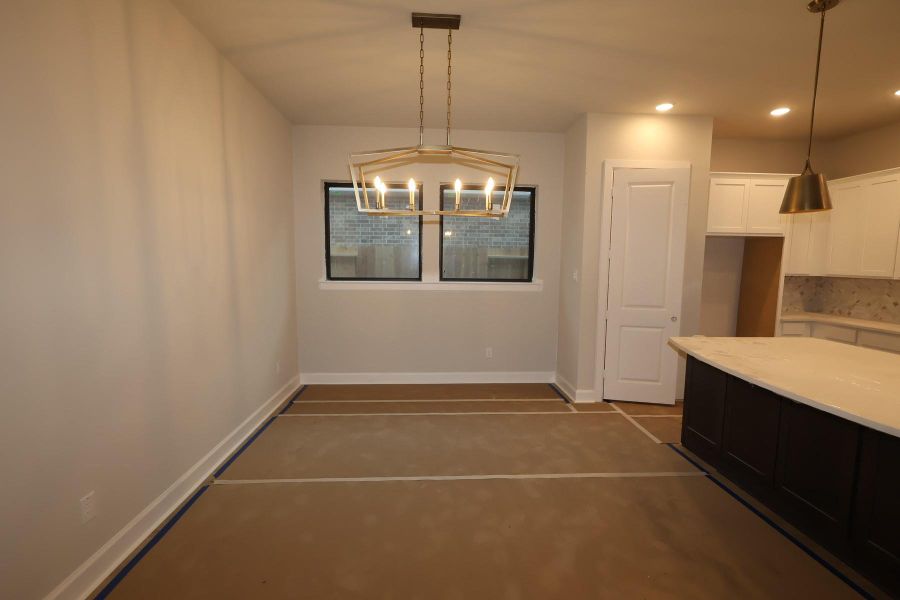 In-progress construction of a new home in Sienna - Grove Collection, Missouri City, TX (Image 9).