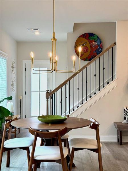 Furnished interior view inside a new home in , Cumming (Image 15).
