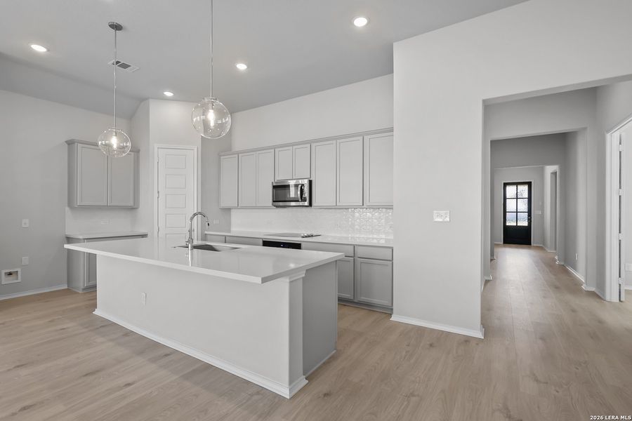 Furnished interior view inside a new home in Megan's Landing, Castroville (Image 6). Furnished interior view inside a new home in Megan's Landing, Castroville (Image 6).