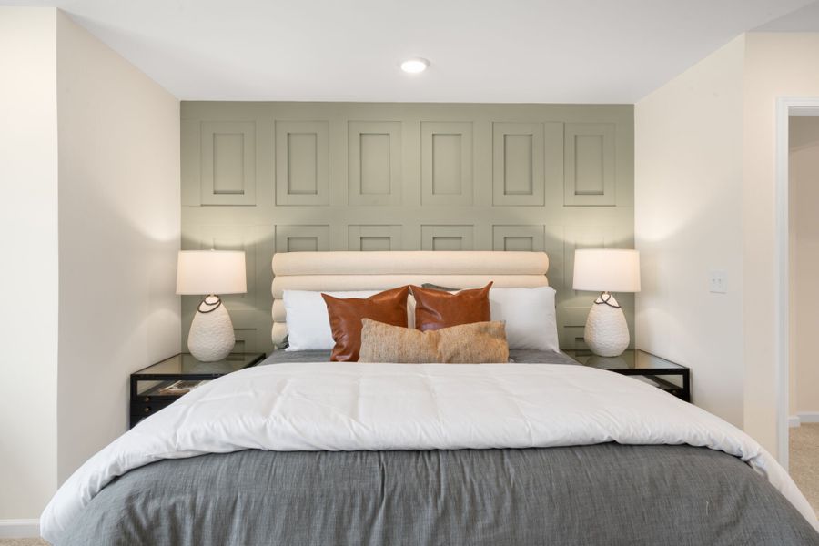 Representative furnished interior of a home built from the Bryce by Mattamy Homes in Magnolia Park Townes, Garner (Image 15).
