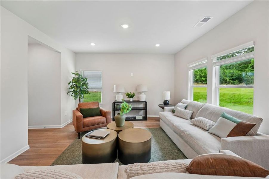 Furnished interior view inside a new home in Manning Mill, Adairsville (Image 41).