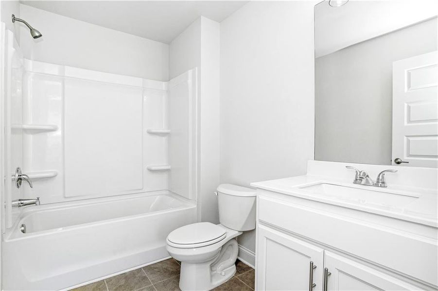 Furnished interior view inside a new home in Waters Edge, Mansfield (Image 7).