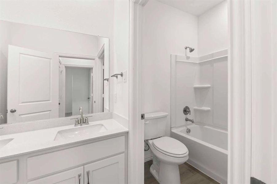 Furnished interior view inside a new home in Brookshire at Legacy Hills-50s, Celina (Image 8).