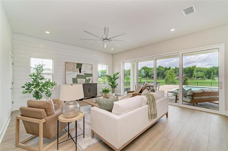 Furnished interior view inside a new home in Barrington Preserve, Parrish (Image 13).