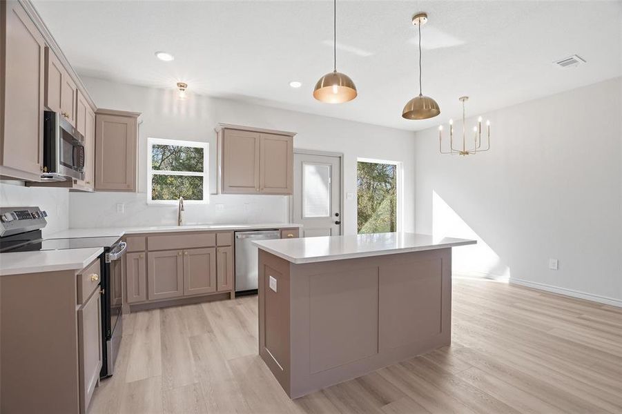 Furnished interior view inside a new home in , Whitney (Image 10).