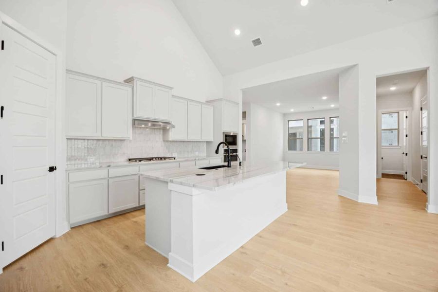 Furnished interior view inside a new home in The Grove Frisco, Frisco (Image 7).