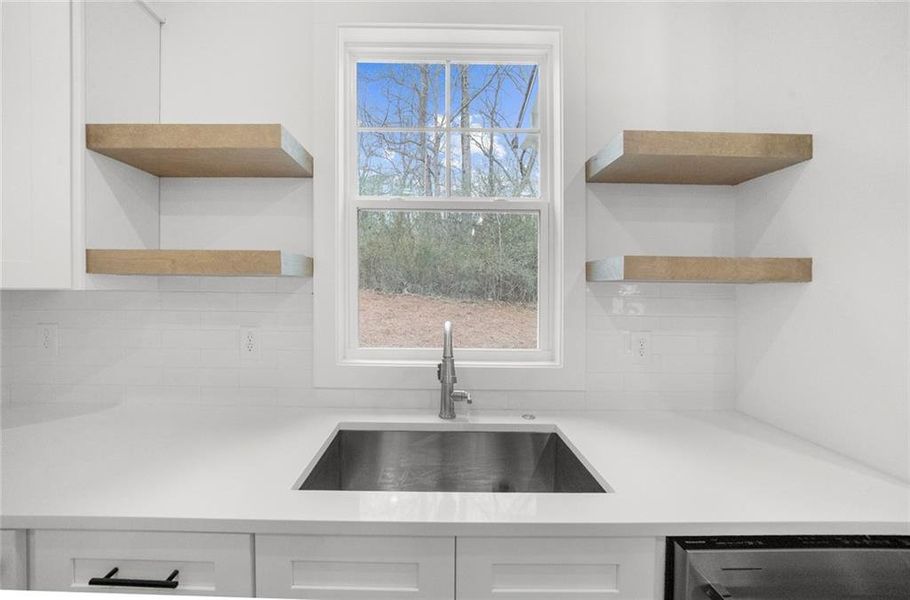 Close-up of interior finishes inside a home in , Canton (Image 21).