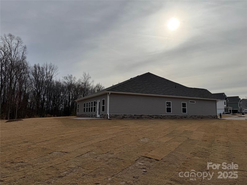 Exterior details and patio area of a home in Cedar Meadows, Monroe (Image 4).
