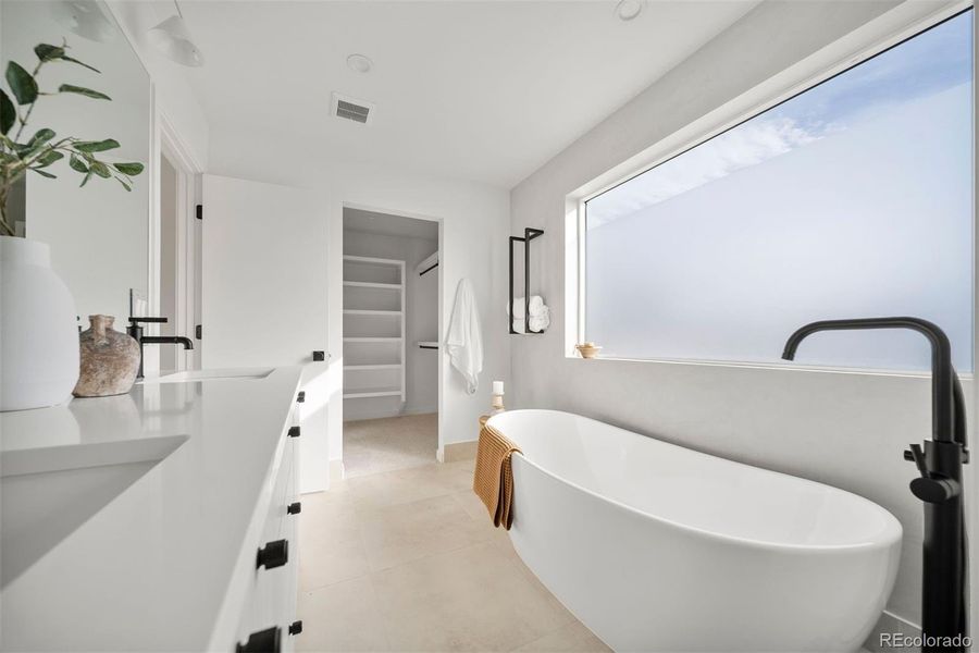 Furnished interior view inside a new home in , Denver (Image 15).