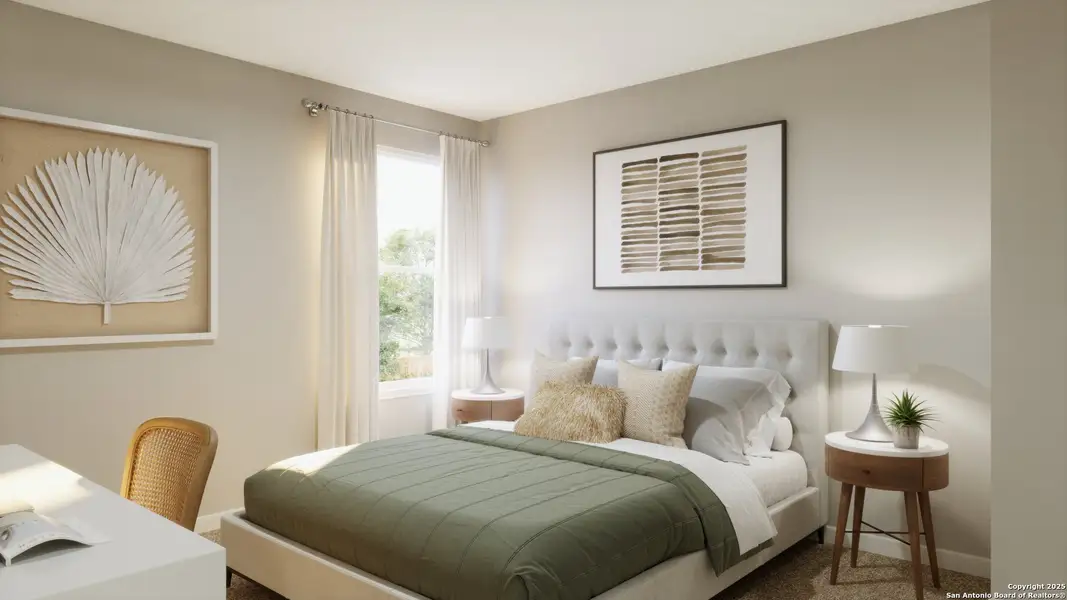 Furnished interior view inside a new home in Applewhite Meadows, San Antonio (Image 10). Furnished interior view inside a new home in Applewhite Meadows, San Antonio (Image 10).