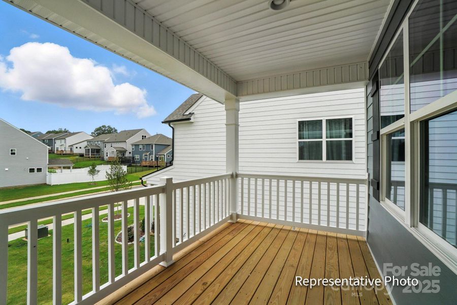 Exterior details and patio area of a home in Ashton Park, Monroe (Image 28).