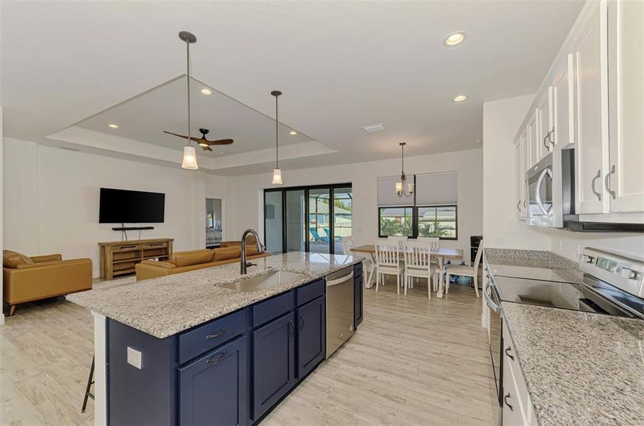 Furnished interior view inside a new home in , North Port (Image 8).