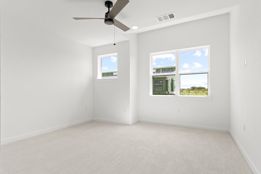 Spacious, unfurnished interior of a new home in Ten Mile Creek, Celina (Image 34). Spacious, unfurnished interior of a new home in Ten Mile Creek, Celina (Image 34).