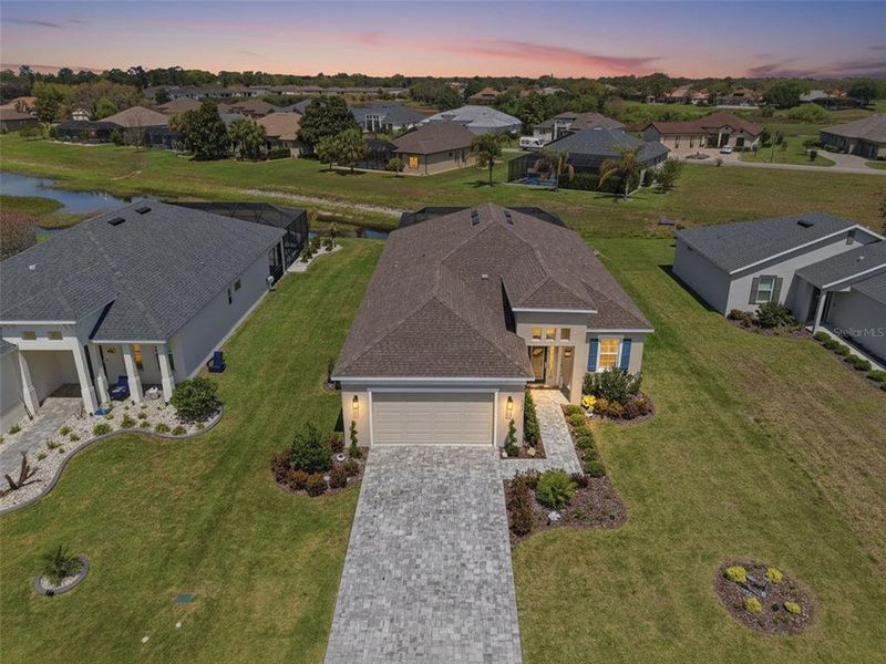 Front exterior of a new home in , Weeki Wachee, FL, highlighting curb appeal (Image 22).