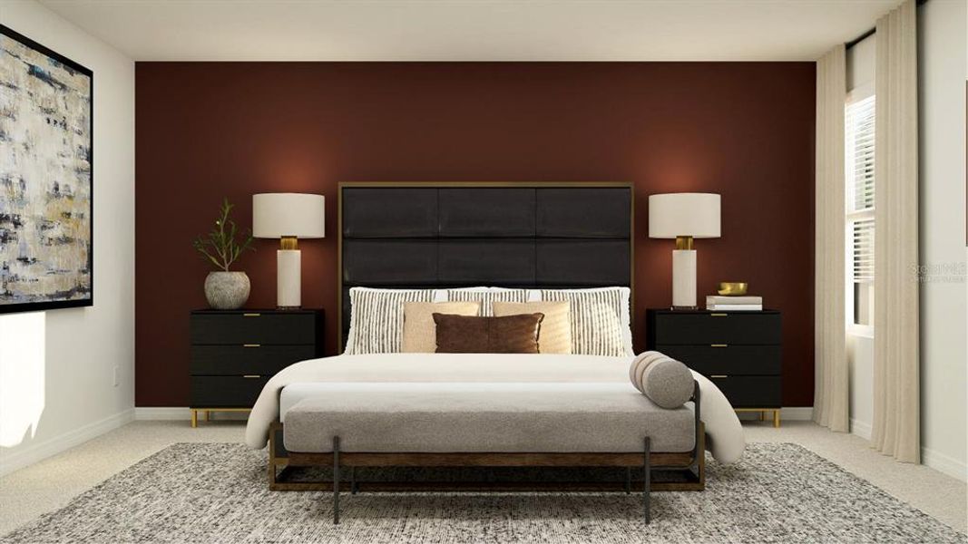 Furnished interior view inside a new home in , Lake Wales (Image 20).