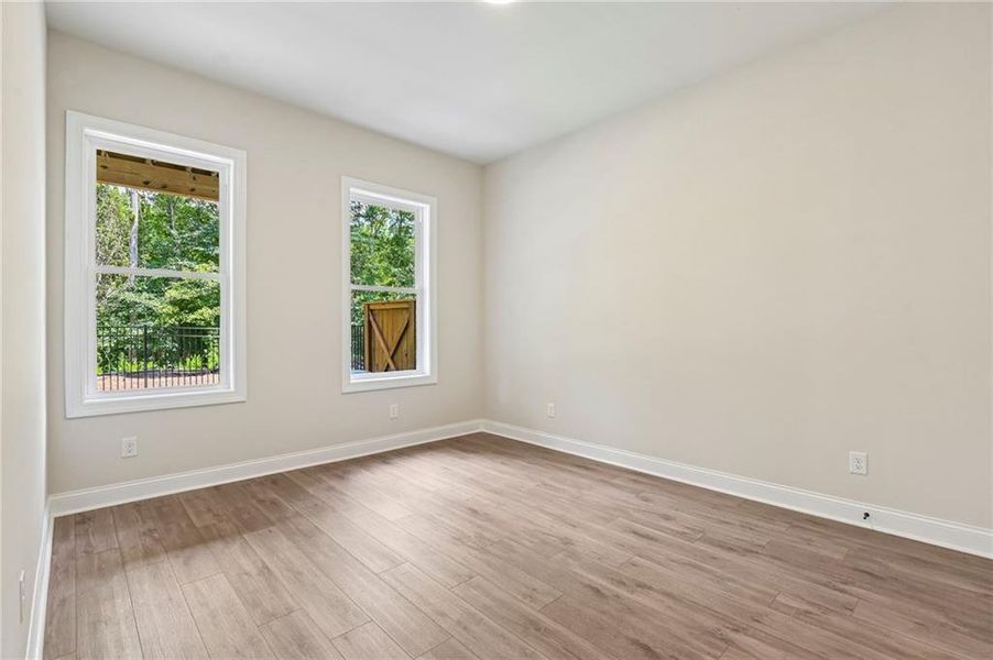 Spacious, unfurnished interior of a new home in Waterside, Peachtree Corners (Image 47).