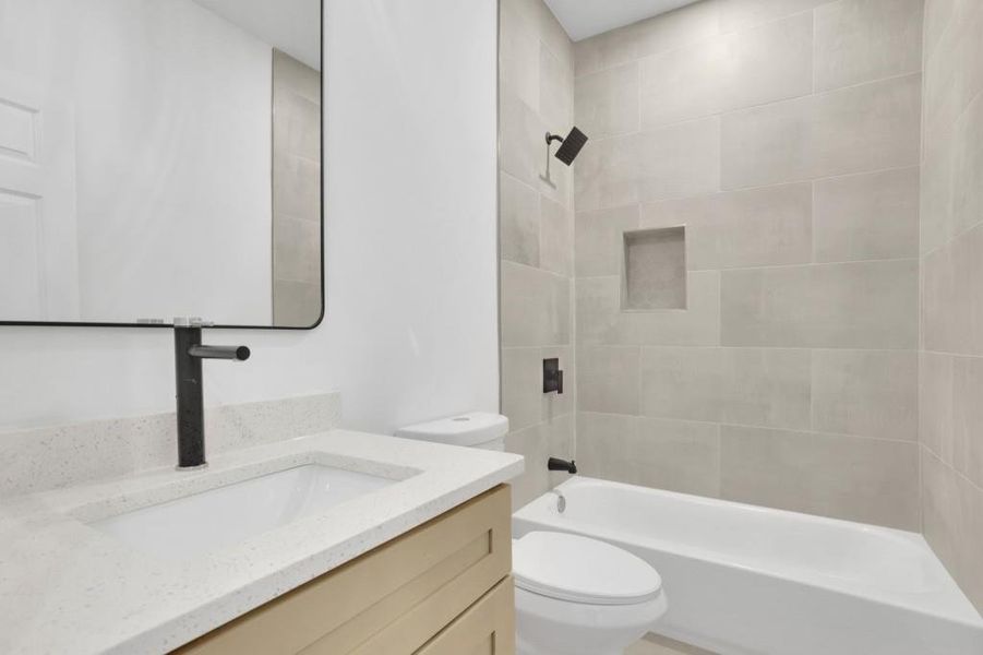 Furnished interior view inside a new home in , Buford (Image 5).