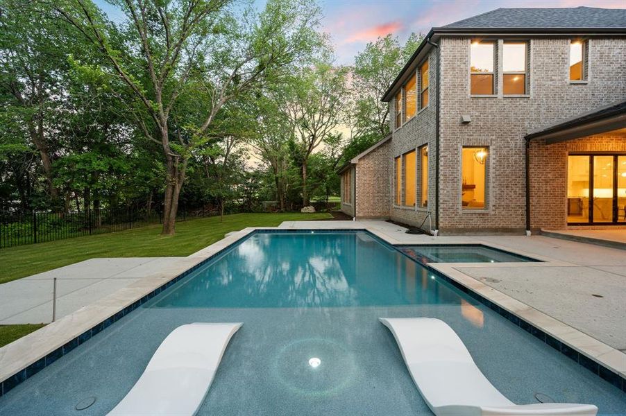 Exterior details and patio area of a home in , Keller (Image 31).