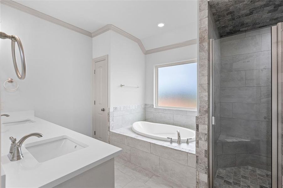 Furnished interior view inside a new home in , Springtown (Image 30).