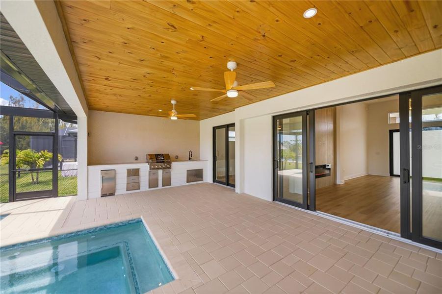 Exterior details and patio area of a home in , Port Charlotte (Image 40). Exterior details and patio area of a home in , Port Charlotte (Image 40).