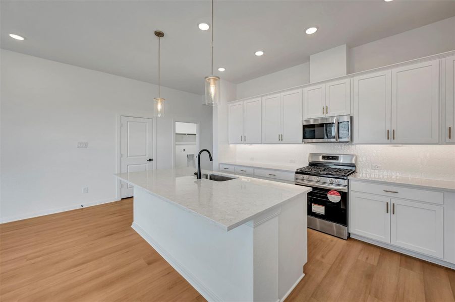 Furnished interior view inside a new home in Austin Point, Richmond (Image 16).