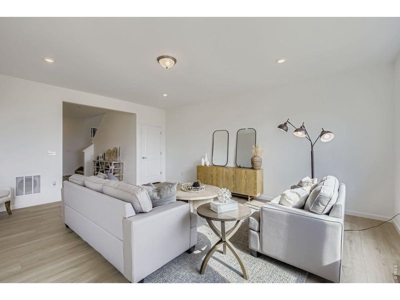 Furnished interior view inside a new home in Hidden Creek, Frederick (Image 11).