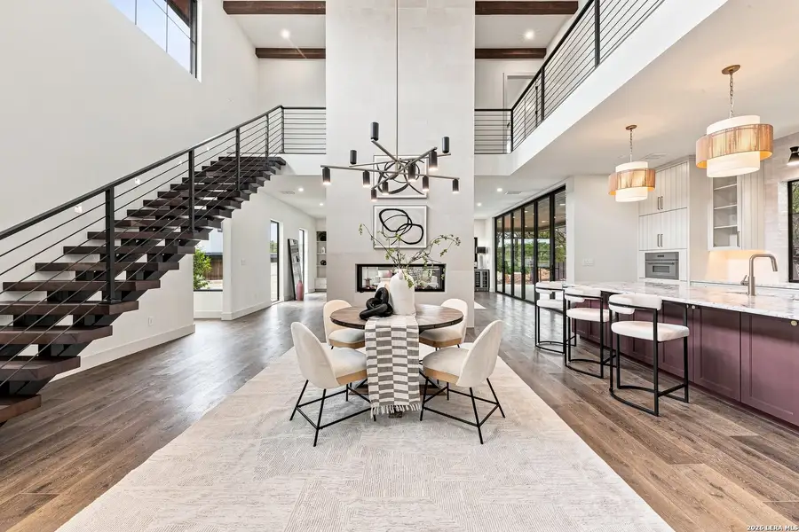 Furnished interior view inside a new home in , New Braunfels (Image 4).