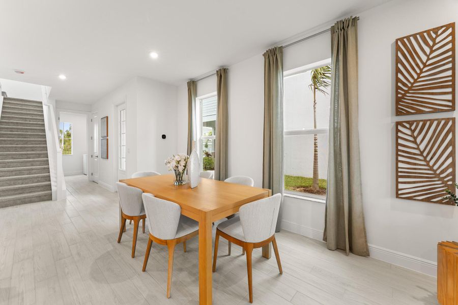 Furnished interior view inside a new home in Avila, Jensen Beach (Image 8).