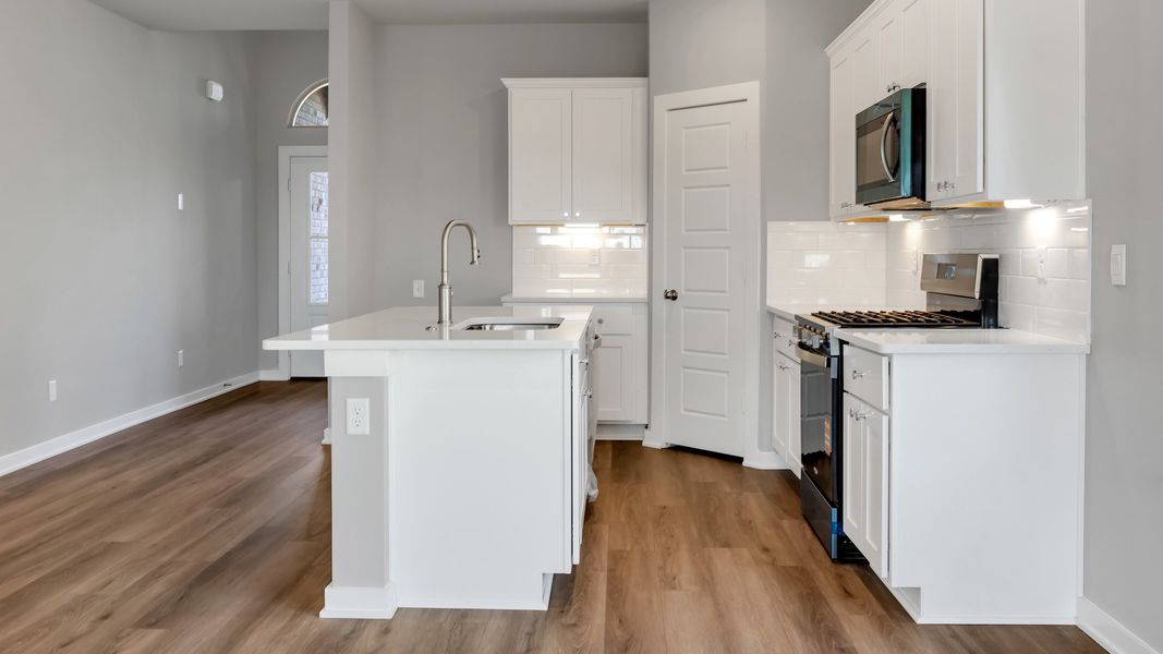 Furnished interior view inside a new home in Overlook West, Wolfforth (Image 7).
