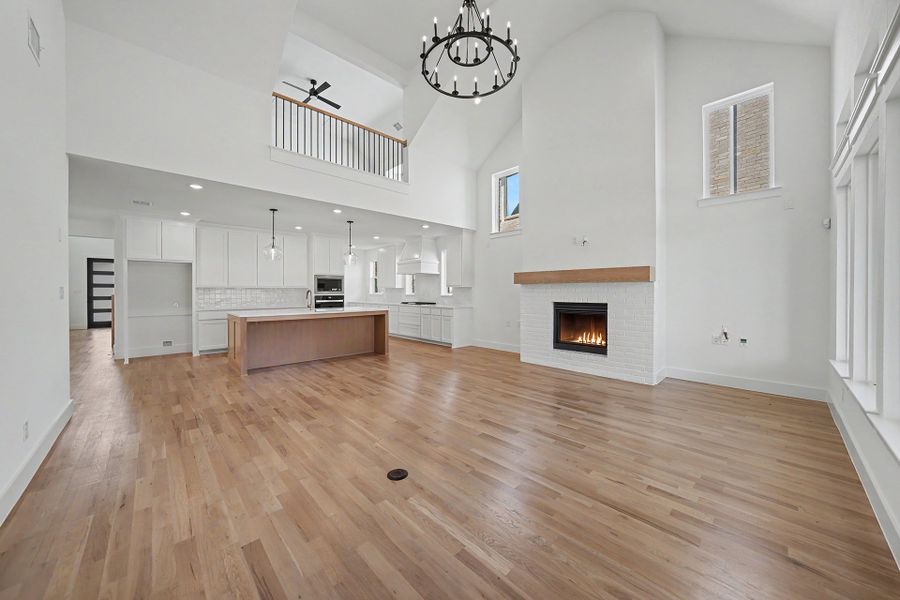 Spacious, unfurnished interior of a new home in Aster Park, McKinney (Image 22).