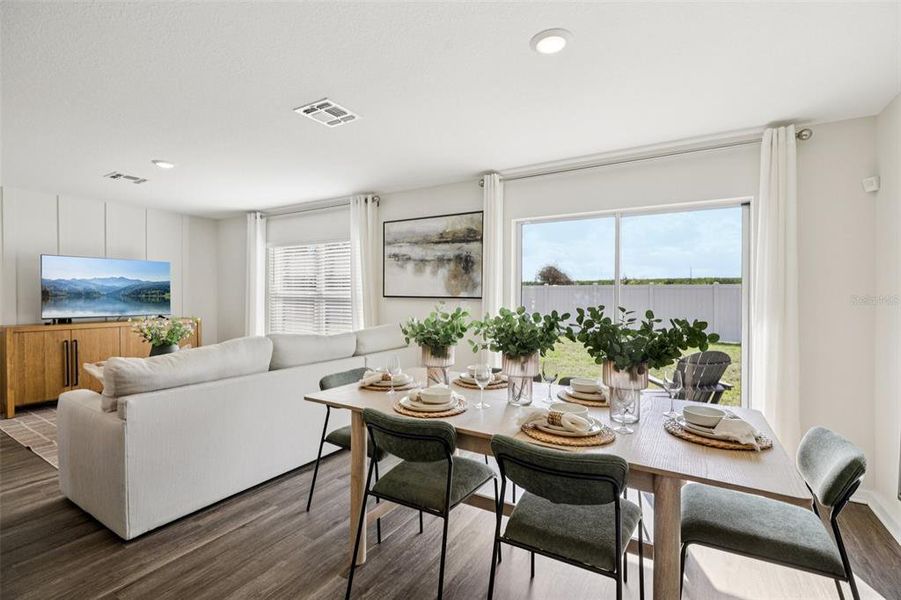 Furnished interior view inside a new home in Boulevard Oaks, Lady Lake (Image 5).