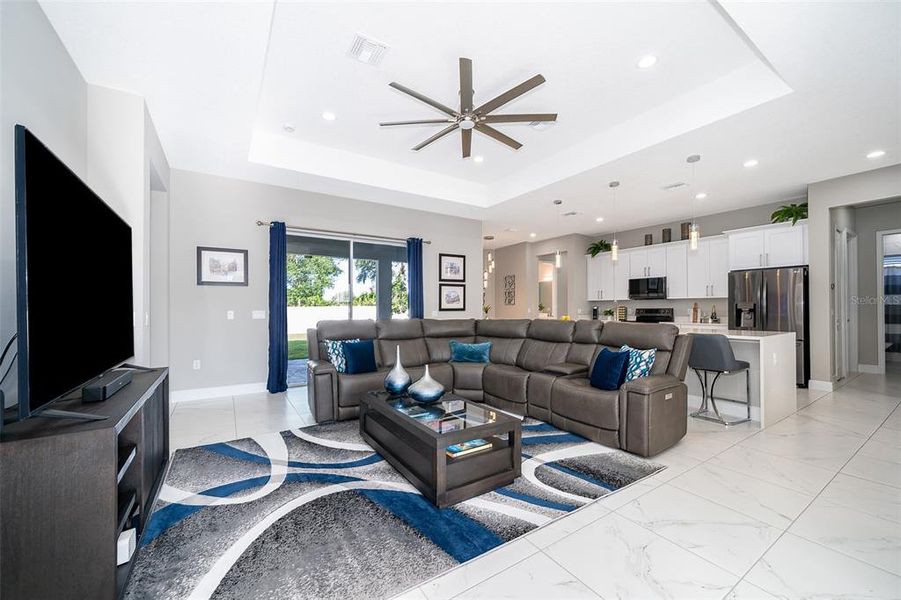 Furnished interior view inside a new home in , St. Cloud (Image 17).