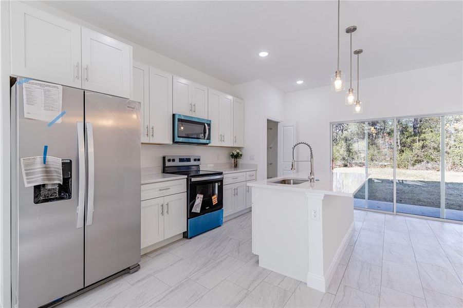 Furnished interior view inside a new home in , Citrus Springs (Image 11).
