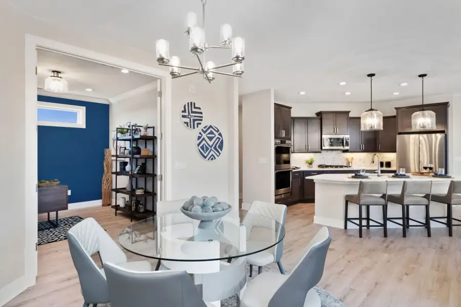 Furnished interior view inside a new home in The Courtyards at Lupton Village, Fort Lupton (Image 13).