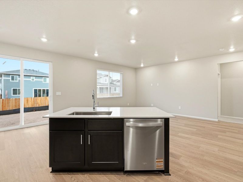 Furnished interior view inside a new home in Paint Brush Hills, Peyton (Image 5). Furnished interior view inside a new home in Paint Brush Hills, Peyton (Image 5).