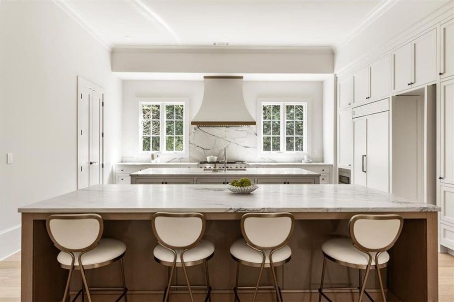 Furnished interior view inside a new home in , Alpharetta (Image 14).