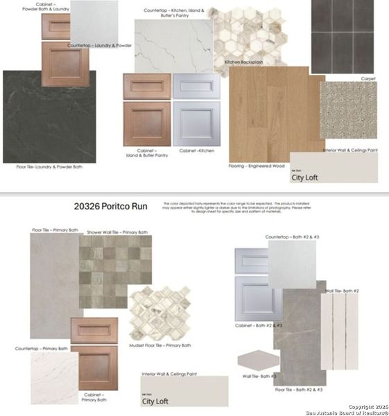 Sample of building materials used in homes in , San Antonio (Image 8).